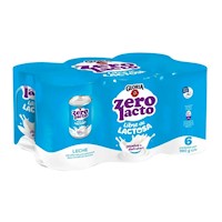Leche GLORIA Zero Lacto Lata 390g Paquete 6u