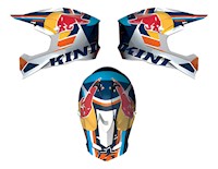Casco Ktm Kini-rb Competition Blanco/azul T-m