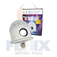 Foco Led Bluetooth Parlante Colores Fiesta Socket