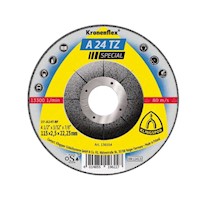 Disco Corte Metal 4.1/2" x 7/8" x 3/32"  A24TZ Klingspor - Gris