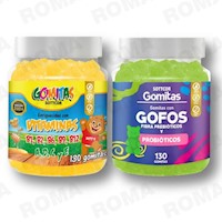 PACK 2 GOMITAS VITAMINAS NIÑOS + GOFOS PARA NIÑOS SOTTCORLABS