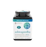 Suplemento de Ashwagandha Youtheory para Gestionar el Estres - 180 Cap