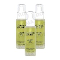 PACK 3 ACEITE DE ARGAN 60ML FLOWER SECRET