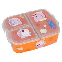 Táper Múltiple con 3 Comportamientos Box Peppa Pig Core