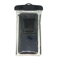 Funda Bolsa Protectora De Agua Para Celular Negro