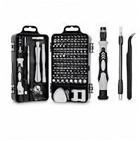 Kit Destornillador 115 Piezas con 98 Puntas Magnéticas de Precisión Multiusos