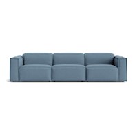 Sofá de 3 Cuerpos Modelo Bob azul claro