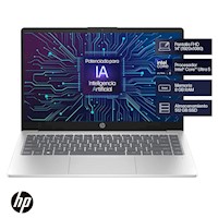 Laptop HP 14" Windows 11 Intel Core Ultra 5 8GB 512GB SSD 14-EP1001LA Plateado natural