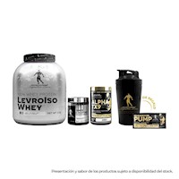 LevroIso Whey 2 kg. + Creatina 300 gr. + Test Booster Alpha TX9