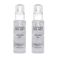 PACK 2 ACEITE DE COCO 60ML FLOWER SECRET