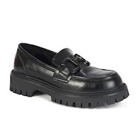 MOCASIN MUJER STHEF NEGRO 7629