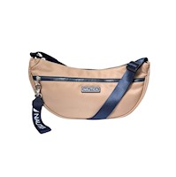 Cartera Crossbody Nautica Dome - Beige