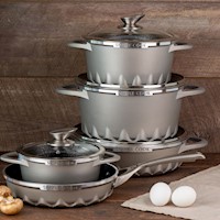 Juego de Ollas 9 Piezas Mont Blanc SIMPLE COOK