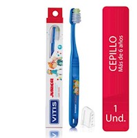 Cepillo Dental Vitis Junior 6 a 12 Años - Unidad 1 UN