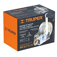 Winche con manivela Tensor Malacate 650KG Truper 14720