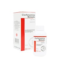 Clorfenamina Jarabe C/C - Frasco 120 Ml