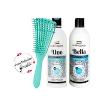 Shampoo UNO Antiresiduos + Bella Mascara Capilar La Brasiliana