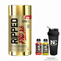 LEVEL PRO RIPPED PRO X6 60 CAPS. + SHAKER
