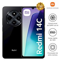 Celular Xiaomi Redmi 14C 4GB 256GB 6.88" Negro