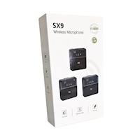 Microfono Inalambrico Solapa Tipo C Sx9 Doble Audio Para Smartphone