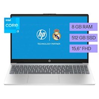 Laptop HP 15.6" Windows 11 Home Intel Core i3-N305 8GB 512GB 15-FD0026LA Azul Claro