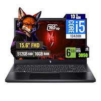 Laptop Gamer Acer Nitro V15 Intel Core i5 13420H 16GB RAM 512GB SSD 6GB RTX 3050 15.6 FHD FreeDOS
