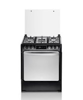 Cocina Indurama a gas NIZA ZAFIRO 5 Quemadores 30″ Negra