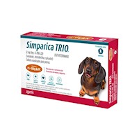 Simparica Trio (5 a 10 kg) x 03 Tabletas