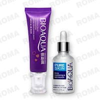 PACK CREMA BLANQUEADORA DE ZONAS y SERUM ANTI ACNÉ BIOAQUA