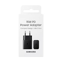 CARGADOR SAMSUNG POWER ADAPTER 15W COLOR NEGRO