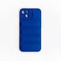 Case Puffer Azul Silicona