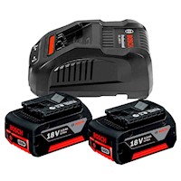 Kit Baterias + Cargador Bosch 18v 3.0 Amperios Bosch