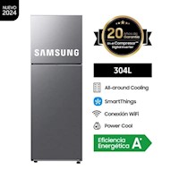 Refrigeradora Samsung Top Mount Freezer 304L RT31DG5120S9PE  Silver