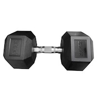 Mancuerna Hexagonal 30 Kg Negro