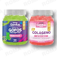 PACK 2 GOMITAS GOFOS NIÑOS + COLAGENO ADULTOS SOTTCORLABS
