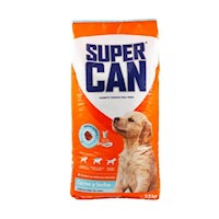 Comida para Perros SUPERCAN Cachorros Carne y Leche Bolsa 25kg