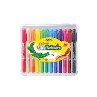 Crayones Silky 3 En 1 (Estuche X 12)