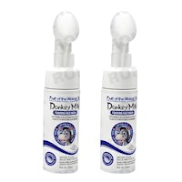 PACK 2 LIMPIADOR FACIAL EN ESPUMA DONKEY MILK 150ML WOKALI