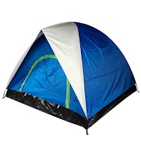 Carpa 4 Personas Camping Outdoor Azul