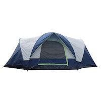 Carpa 6 Personas Camping Outdoor Azul