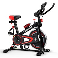 Bicicleta Spinning K300 Pro con Volante Inercia 6 kg Rojo