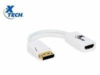 Xtech Adaptador 4K Display Port a HDMI 32AWG - XTC-358