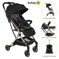 Coche de Paseo Compacto Safety 1ST Spack Black Gold