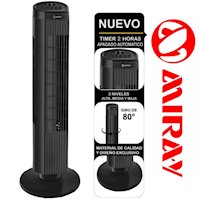 Ventilador de Torre 3 Vel Miray 30 " VMTT-933 Negro 35W