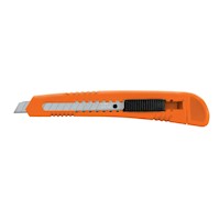 Cuchilla Cutter Plástica 5" Truper 16968 - Naranja