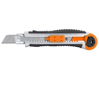 Navaja Cutter 6" C/Alma Metálic Met/Grip 5 Hojs 16976 Truper