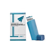 INHALADOR SALBUTAMOL 100 MCG - 1 ENVASE AEROSOL X 200 DOSIS