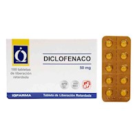 DICLOFENACO 50 MG IQFARMA - 10 TABLETAS