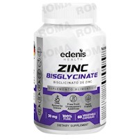 BISGLICINATO DE ZINC 60 CÁPSULAS EDENIS HEALTH