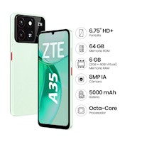 Smartphone ZTE A35  2GB + 64GB  - Verde